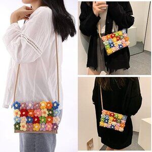 Handwoven Crossbody Handbag